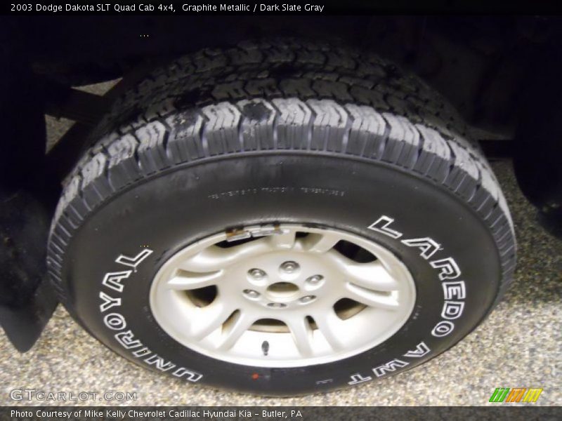 Graphite Metallic / Dark Slate Gray 2003 Dodge Dakota SLT Quad Cab 4x4