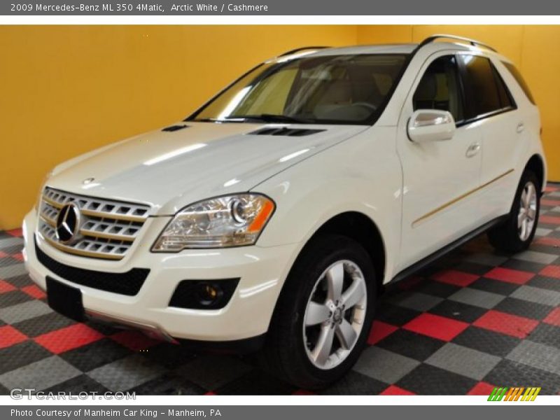 Arctic White / Cashmere 2009 Mercedes-Benz ML 350 4Matic