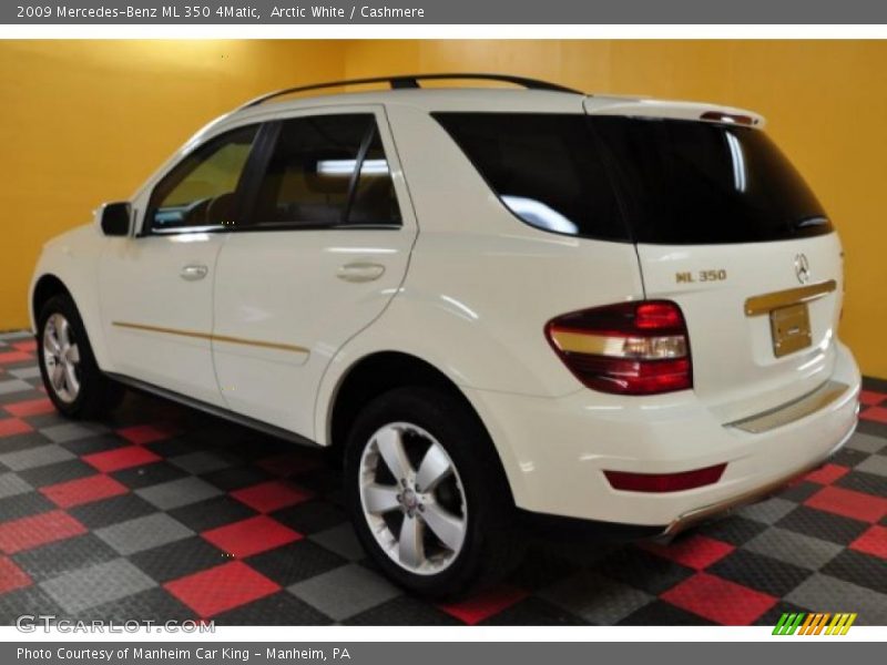 Arctic White / Cashmere 2009 Mercedes-Benz ML 350 4Matic