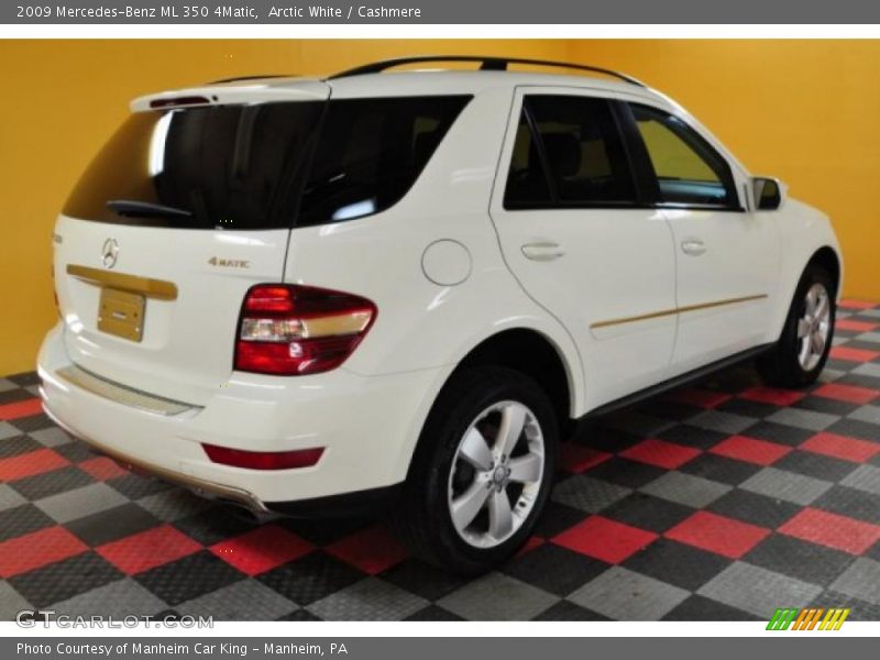 Arctic White / Cashmere 2009 Mercedes-Benz ML 350 4Matic