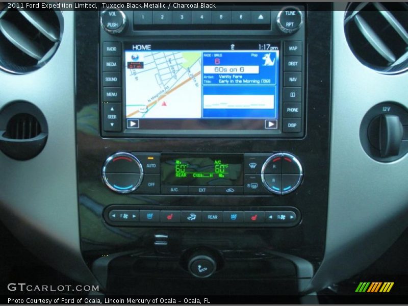 Navigation of 2011 Expedition Limited