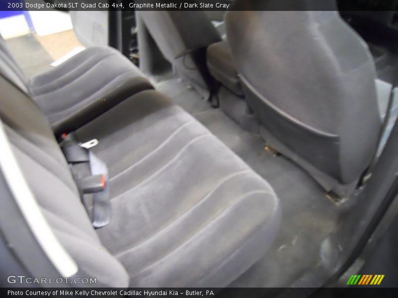 Graphite Metallic / Dark Slate Gray 2003 Dodge Dakota SLT Quad Cab 4x4