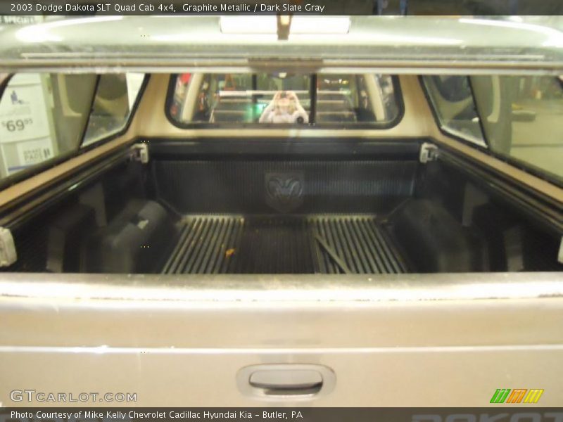 Graphite Metallic / Dark Slate Gray 2003 Dodge Dakota SLT Quad Cab 4x4