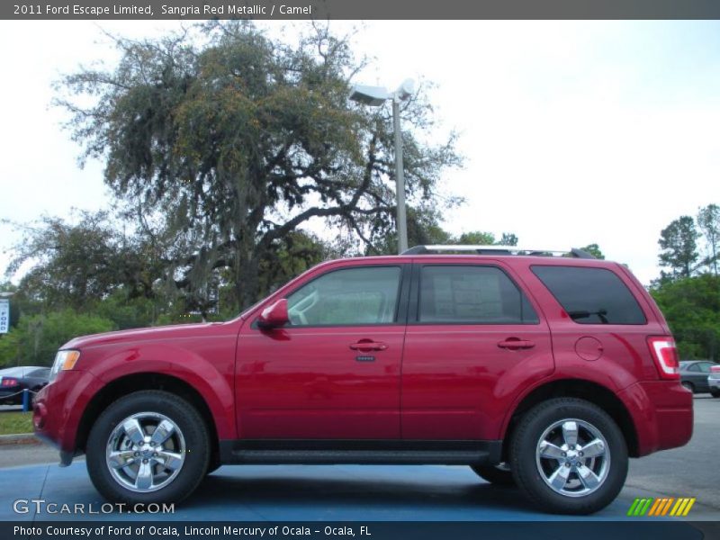  2011 Escape Limited Sangria Red Metallic