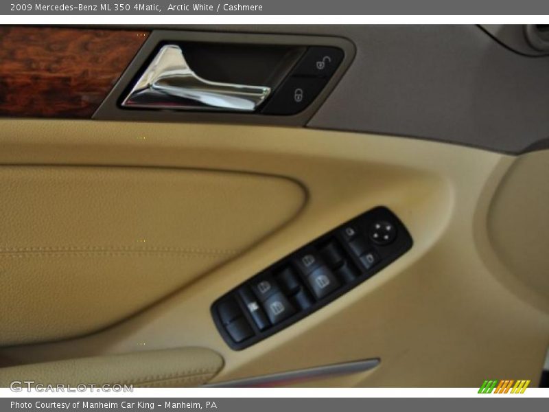 Arctic White / Cashmere 2009 Mercedes-Benz ML 350 4Matic