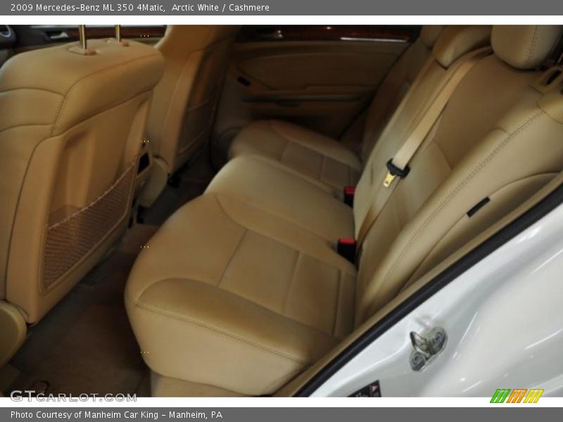 Arctic White / Cashmere 2009 Mercedes-Benz ML 350 4Matic