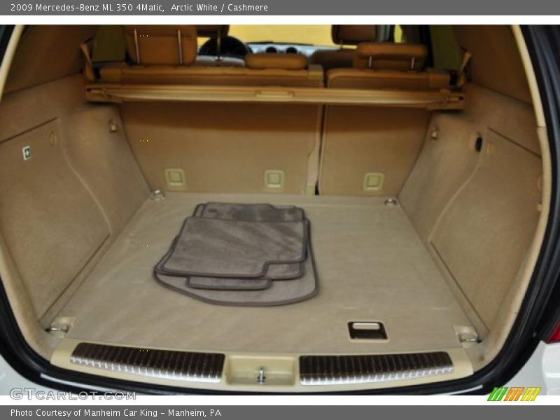 Arctic White / Cashmere 2009 Mercedes-Benz ML 350 4Matic