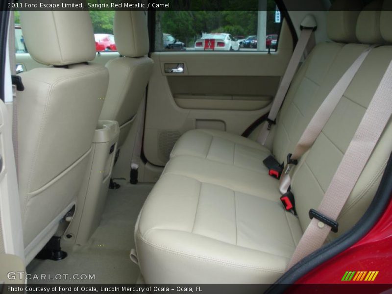  2011 Escape Limited Camel Interior