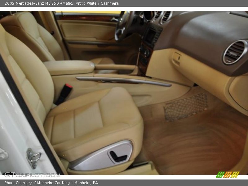 Arctic White / Cashmere 2009 Mercedes-Benz ML 350 4Matic