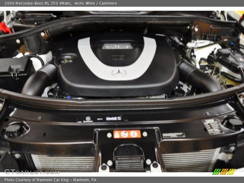 Arctic White / Cashmere 2009 Mercedes-Benz ML 350 4Matic