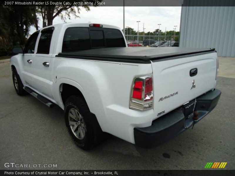 Arctic White / Slate 2007 Mitsubishi Raider LS Double Cab