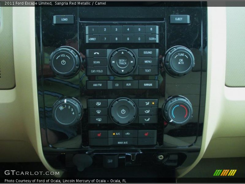 Controls of 2011 Escape Limited