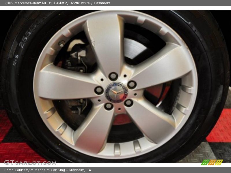 Arctic White / Cashmere 2009 Mercedes-Benz ML 350 4Matic