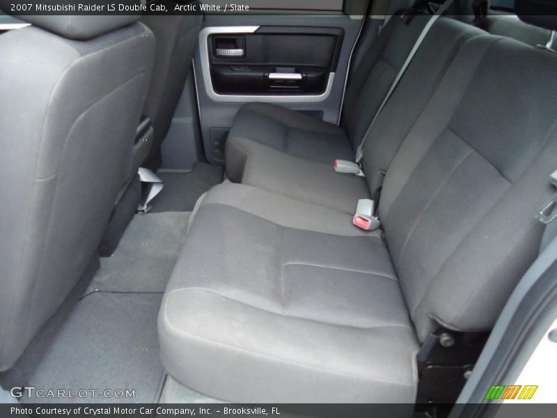 Arctic White / Slate 2007 Mitsubishi Raider LS Double Cab