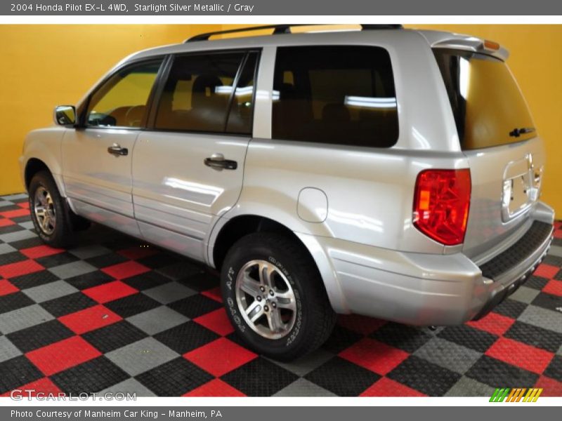 Starlight Silver Metallic / Gray 2004 Honda Pilot EX-L 4WD