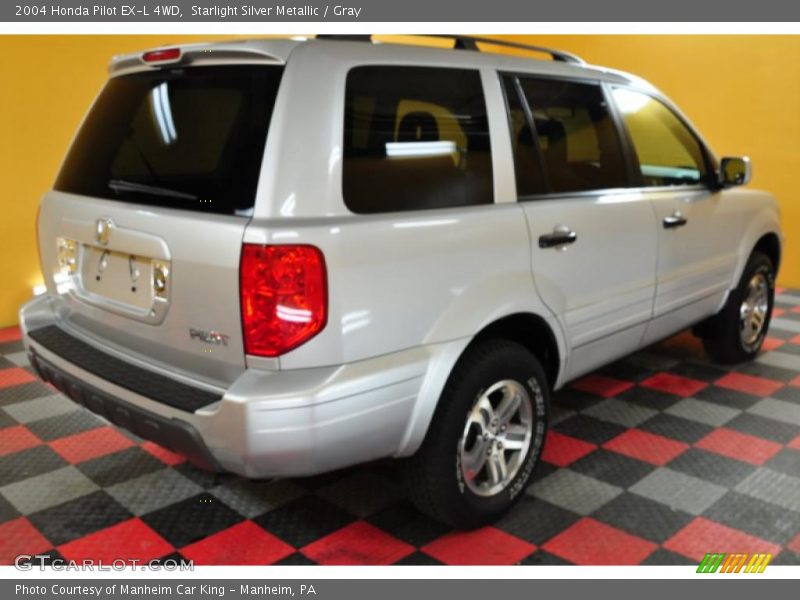 Starlight Silver Metallic / Gray 2004 Honda Pilot EX-L 4WD