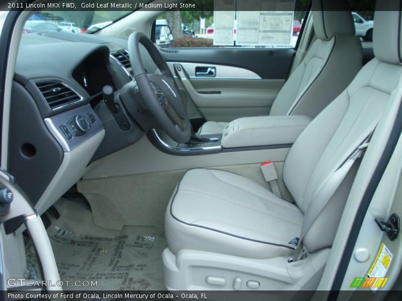 Gold Leaf Metallic / Medium Light Stone 2011 Lincoln MKX FWD