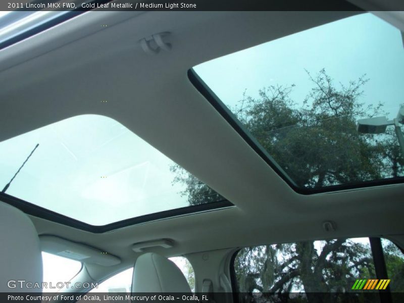 Gold Leaf Metallic / Medium Light Stone 2011 Lincoln MKX FWD