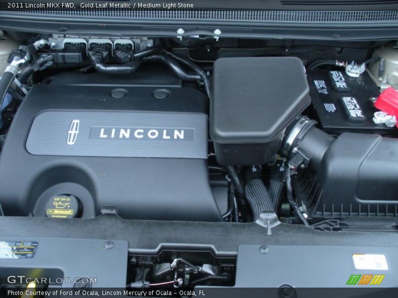 Gold Leaf Metallic / Medium Light Stone 2011 Lincoln MKX FWD