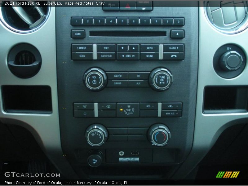 Controls of 2011 F150 XLT SuperCab