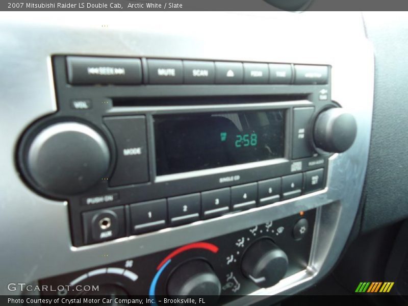 Arctic White / Slate 2007 Mitsubishi Raider LS Double Cab