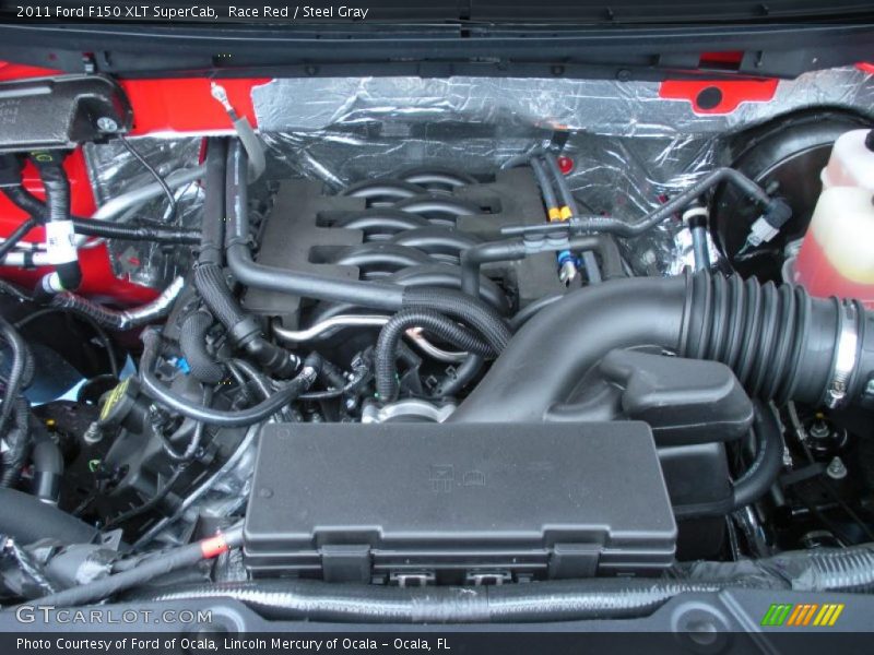  2011 F150 XLT SuperCab Engine - 5.0 Liter Flex-Fuel DOHC 32-Valve Ti-VCT V8
