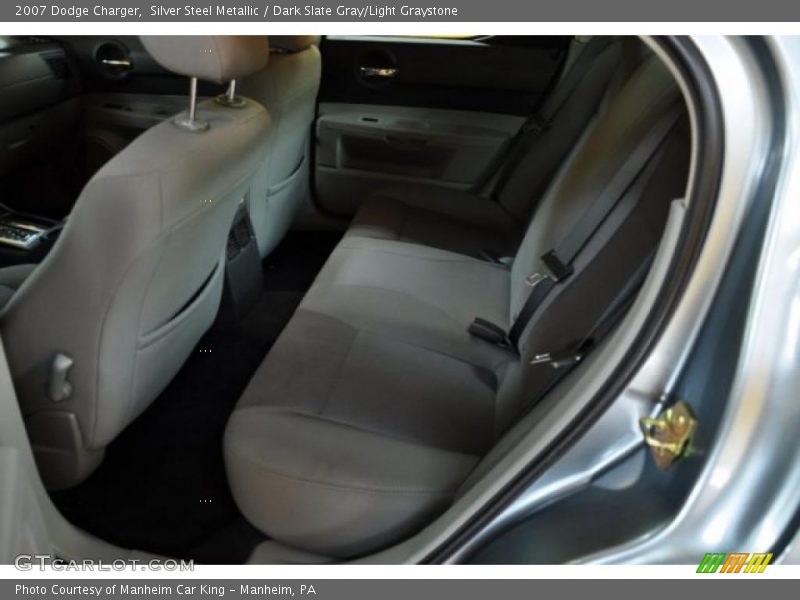 Silver Steel Metallic / Dark Slate Gray/Light Graystone 2007 Dodge Charger
