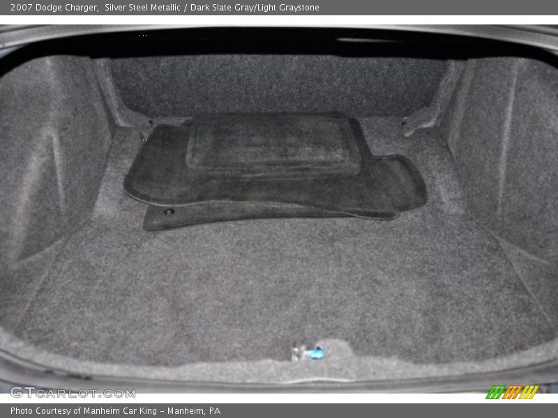 Silver Steel Metallic / Dark Slate Gray/Light Graystone 2007 Dodge Charger
