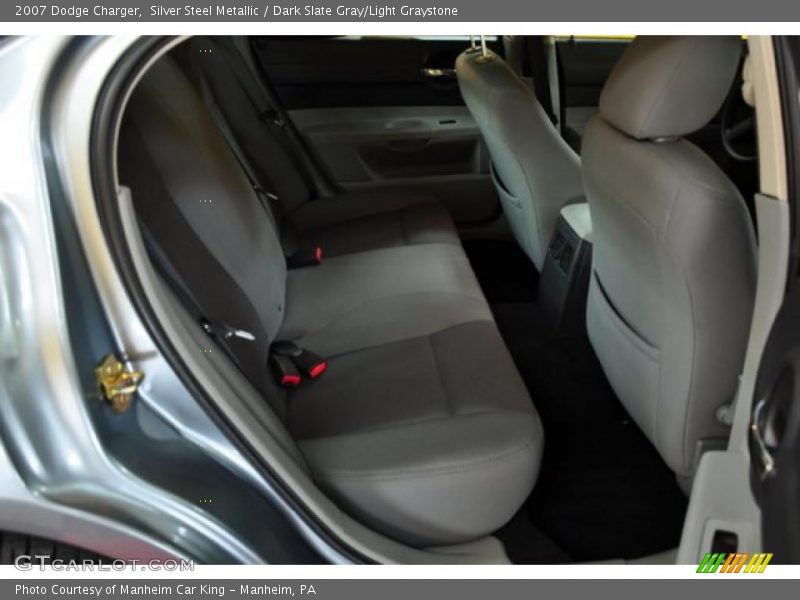 Silver Steel Metallic / Dark Slate Gray/Light Graystone 2007 Dodge Charger