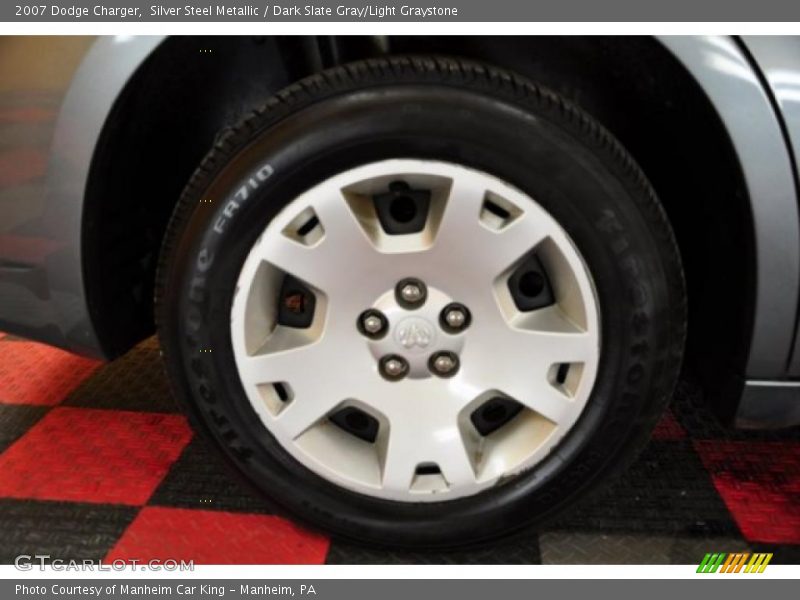 Silver Steel Metallic / Dark Slate Gray/Light Graystone 2007 Dodge Charger