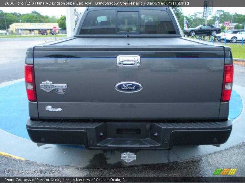 Dark Shadow Grey Metallic / Black/Medium Flint/Red 2006 Ford F150 Harley-Davidson SuperCab 4x4