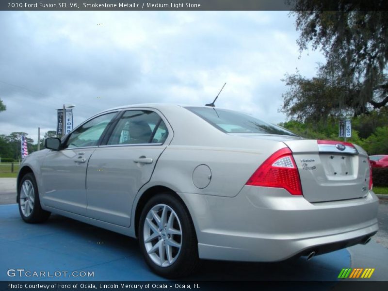 Smokestone Metallic / Medium Light Stone 2010 Ford Fusion SEL V6