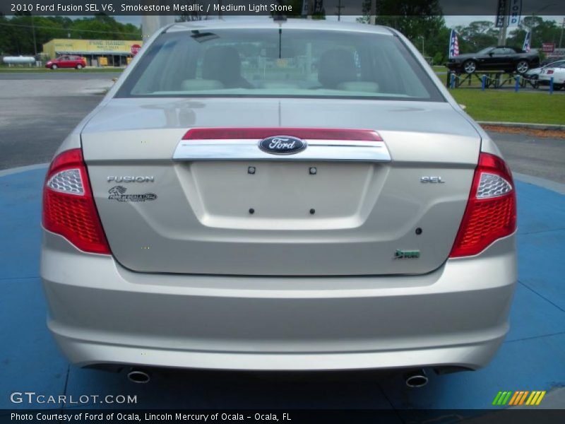 Smokestone Metallic / Medium Light Stone 2010 Ford Fusion SEL V6