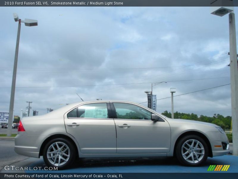 Smokestone Metallic / Medium Light Stone 2010 Ford Fusion SEL V6