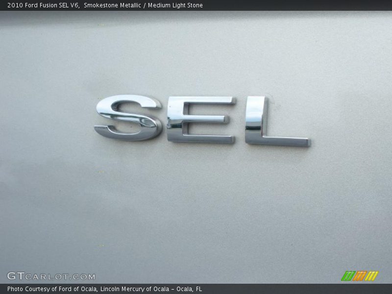 Smokestone Metallic / Medium Light Stone 2010 Ford Fusion SEL V6