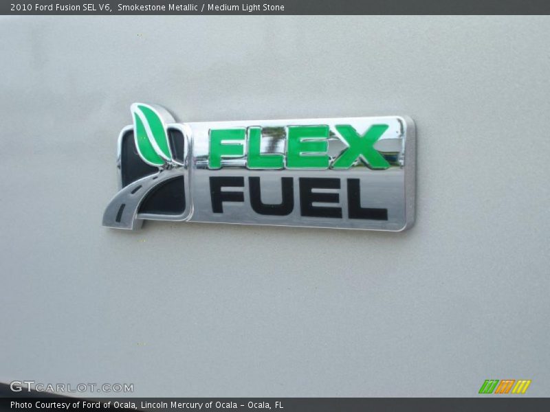Smokestone Metallic / Medium Light Stone 2010 Ford Fusion SEL V6