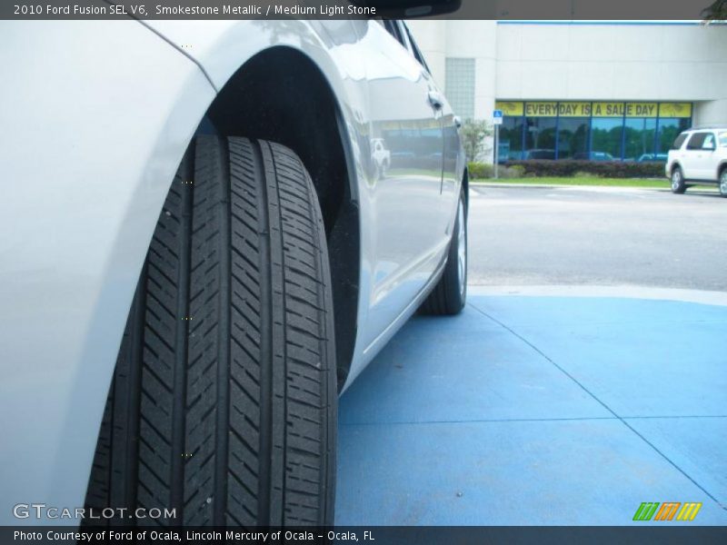 Smokestone Metallic / Medium Light Stone 2010 Ford Fusion SEL V6