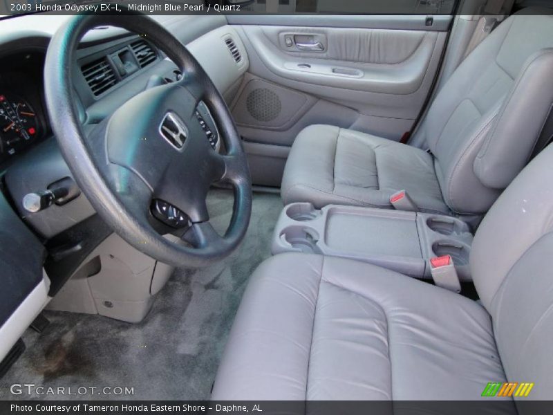 Midnight Blue Pearl / Quartz 2003 Honda Odyssey EX-L