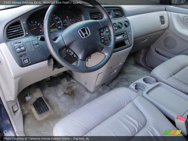 Midnight Blue Pearl / Quartz 2003 Honda Odyssey EX-L