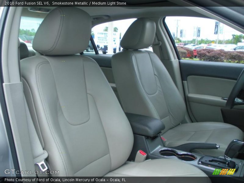 Smokestone Metallic / Medium Light Stone 2010 Ford Fusion SEL V6
