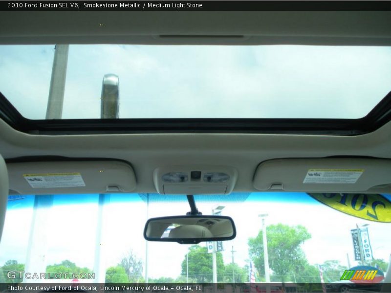 Smokestone Metallic / Medium Light Stone 2010 Ford Fusion SEL V6