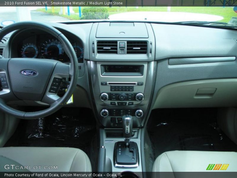 Smokestone Metallic / Medium Light Stone 2010 Ford Fusion SEL V6