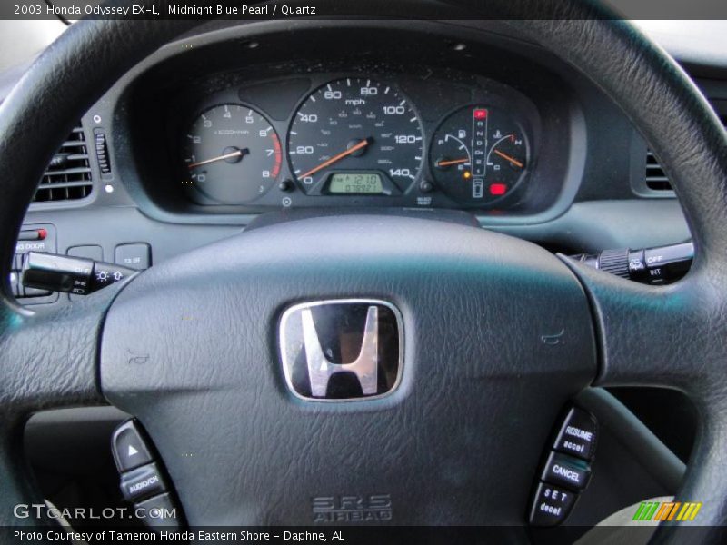 Midnight Blue Pearl / Quartz 2003 Honda Odyssey EX-L