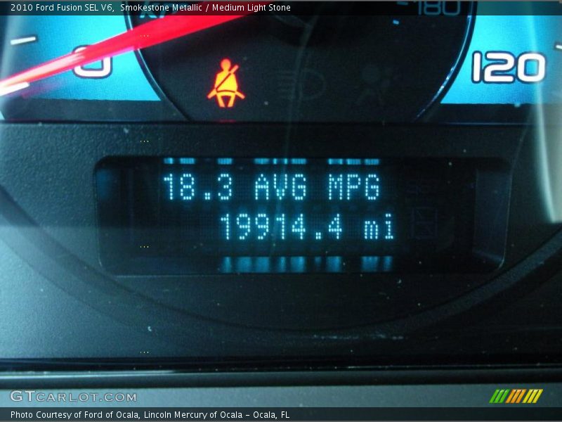 Smokestone Metallic / Medium Light Stone 2010 Ford Fusion SEL V6