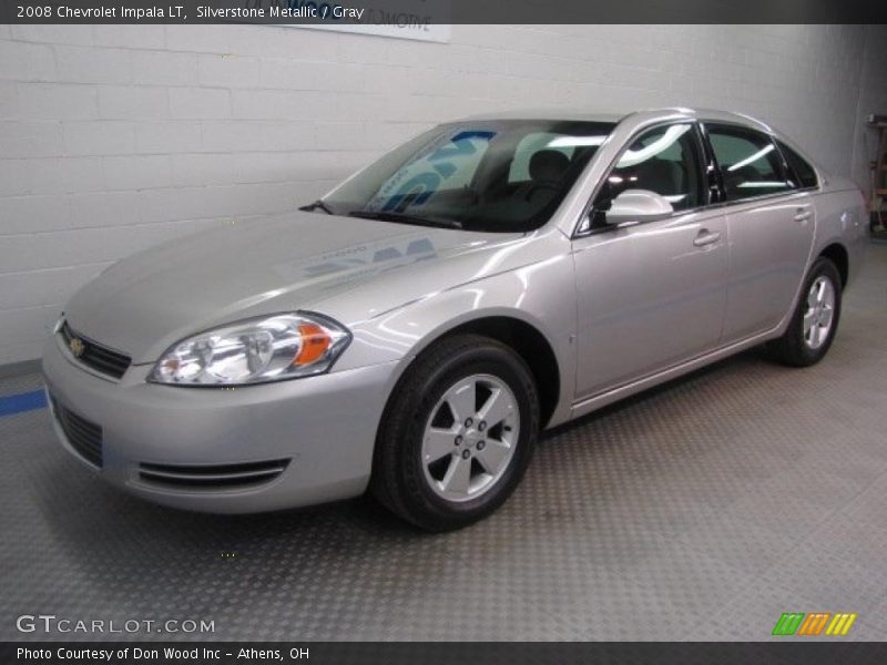 Silverstone Metallic / Gray 2008 Chevrolet Impala LT