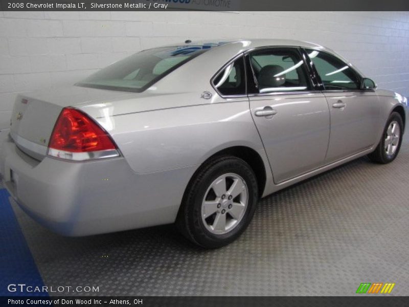 Silverstone Metallic / Gray 2008 Chevrolet Impala LT