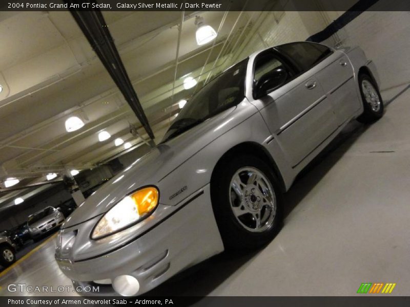 Galaxy Silver Metallic / Dark Pewter 2004 Pontiac Grand Am GT Sedan