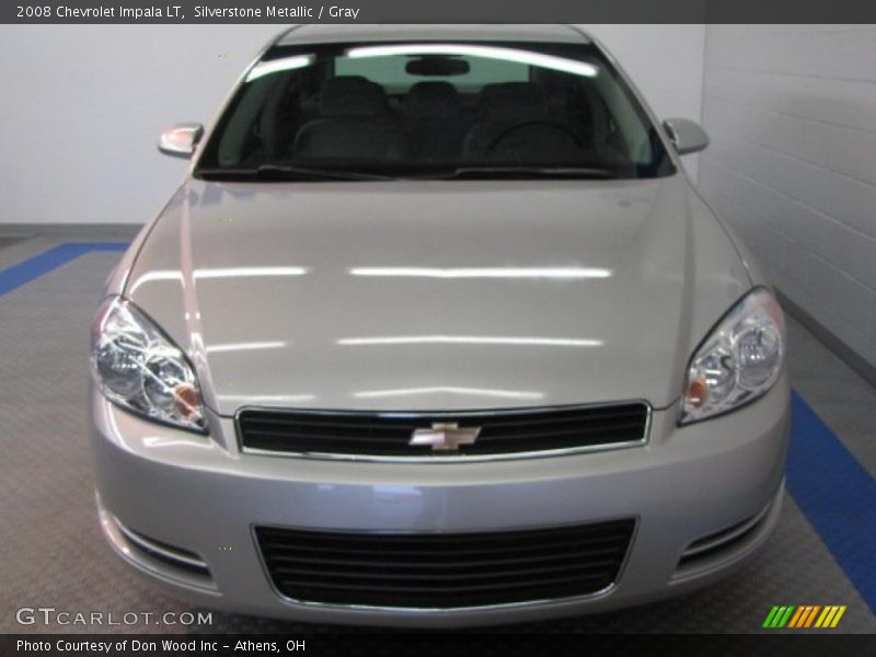 Silverstone Metallic / Gray 2008 Chevrolet Impala LT