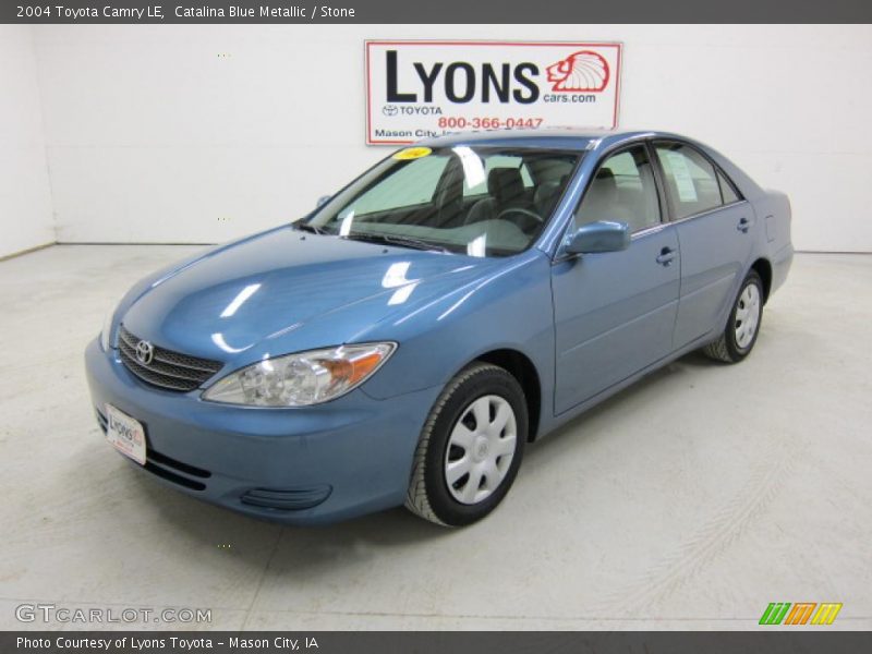 Catalina Blue Metallic / Stone 2004 Toyota Camry LE