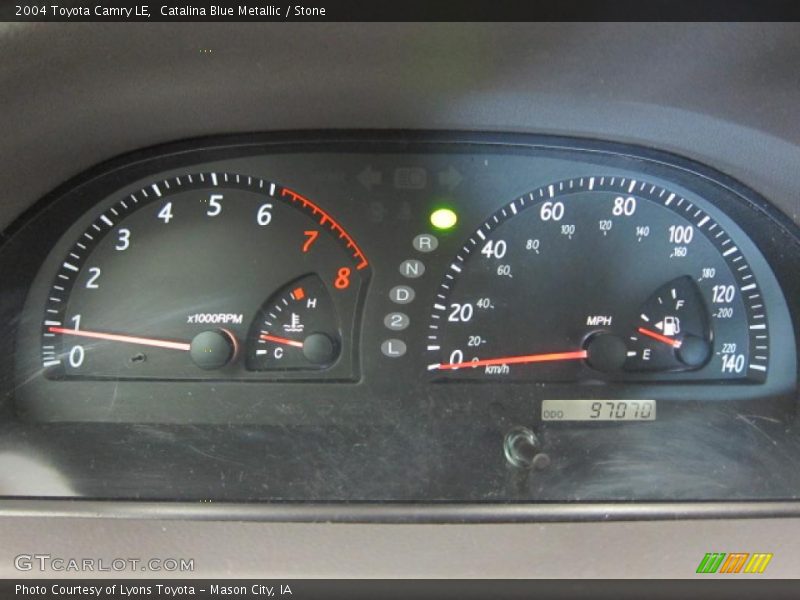 Catalina Blue Metallic / Stone 2004 Toyota Camry LE